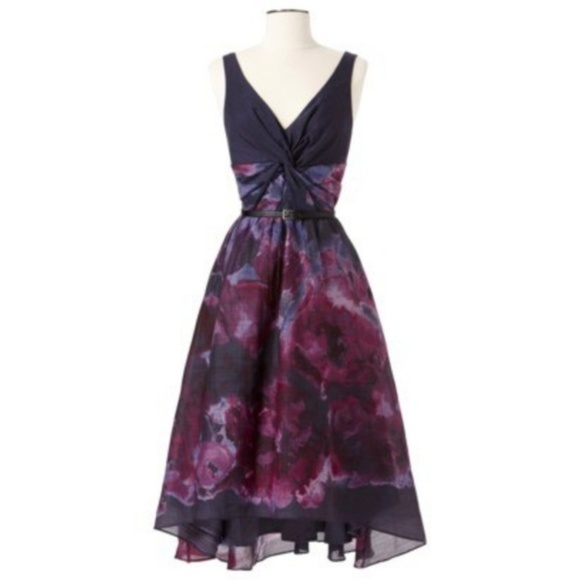LELA ROSE Neiman Marcus Watercolor Cocktail Dress size 6 - Picture 6 of 7